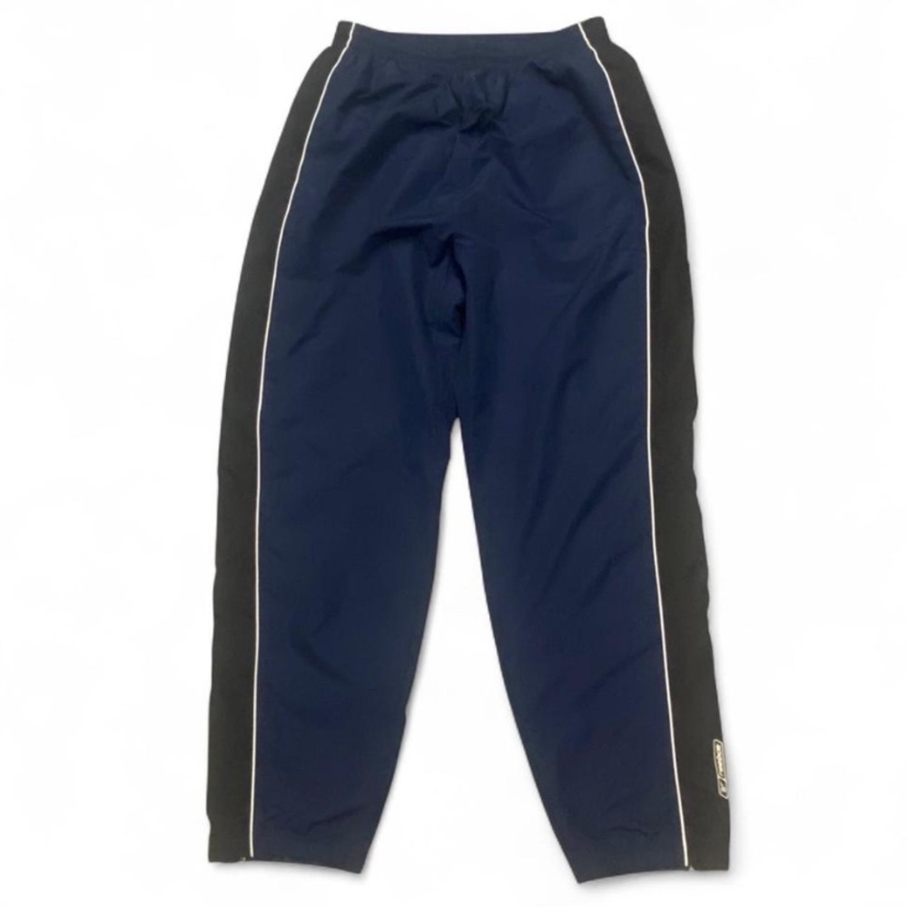 VTG 90s Reebok Navy Blue
Windbreaker Track Pants M Cotton
Lined Ankle Zips